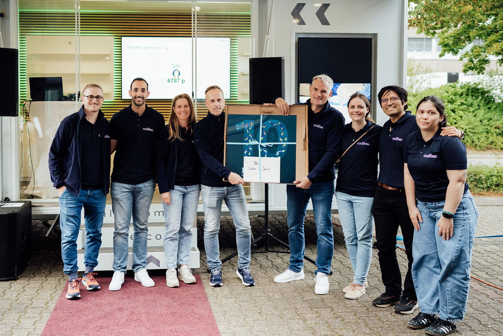 Teamfoto Jubiläum Geschenk