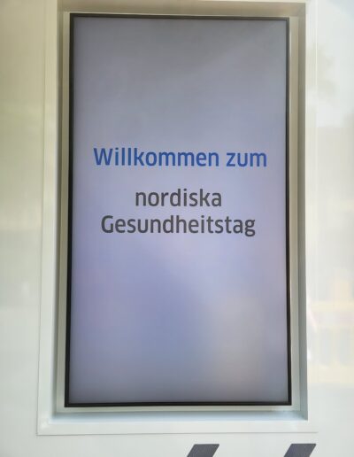 Fit Trailer Screen Gesundheitstag nordiska