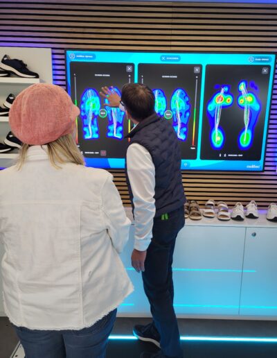 GANTER Aktiv Event Analyse im Fit Trailer