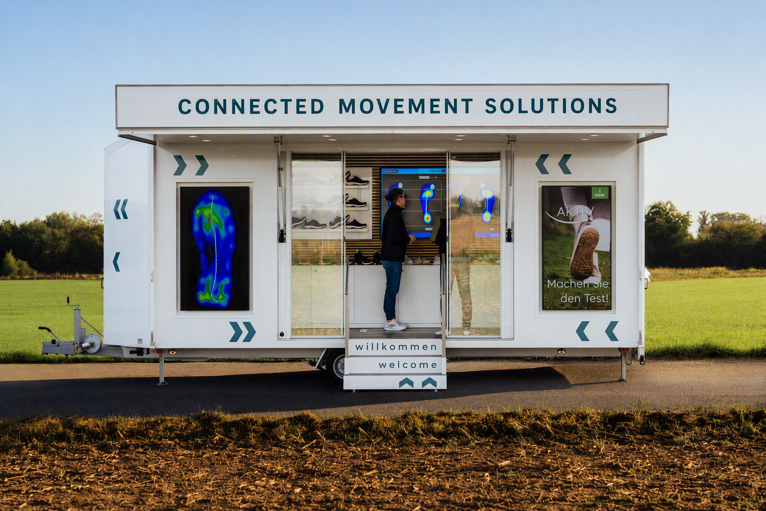 Eines unserer Mietsysteme: der Fit Trailer